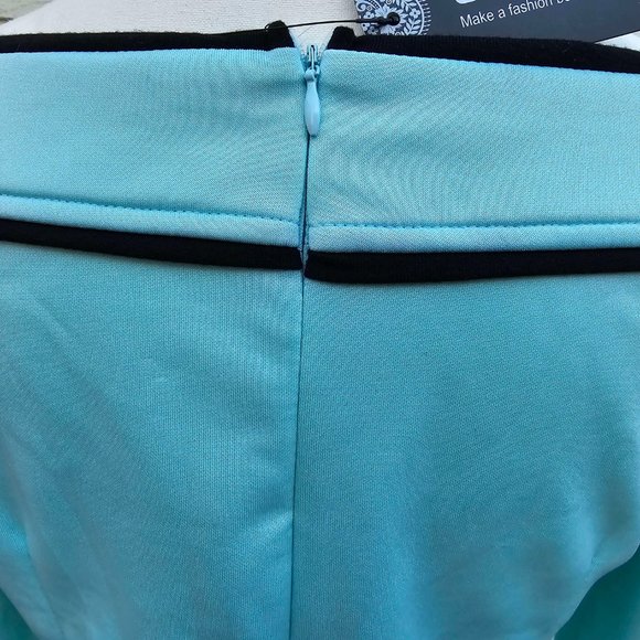 NWT oxiuly fashion vintage recreate sunday dress powder blue Size S - Picture 5 of 7